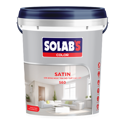 Sơn bóng ngọc trai nội thất cao cấp S60 18L
