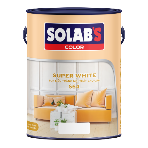 Sơn siêu trắng nội thất cao cấp S64 5L